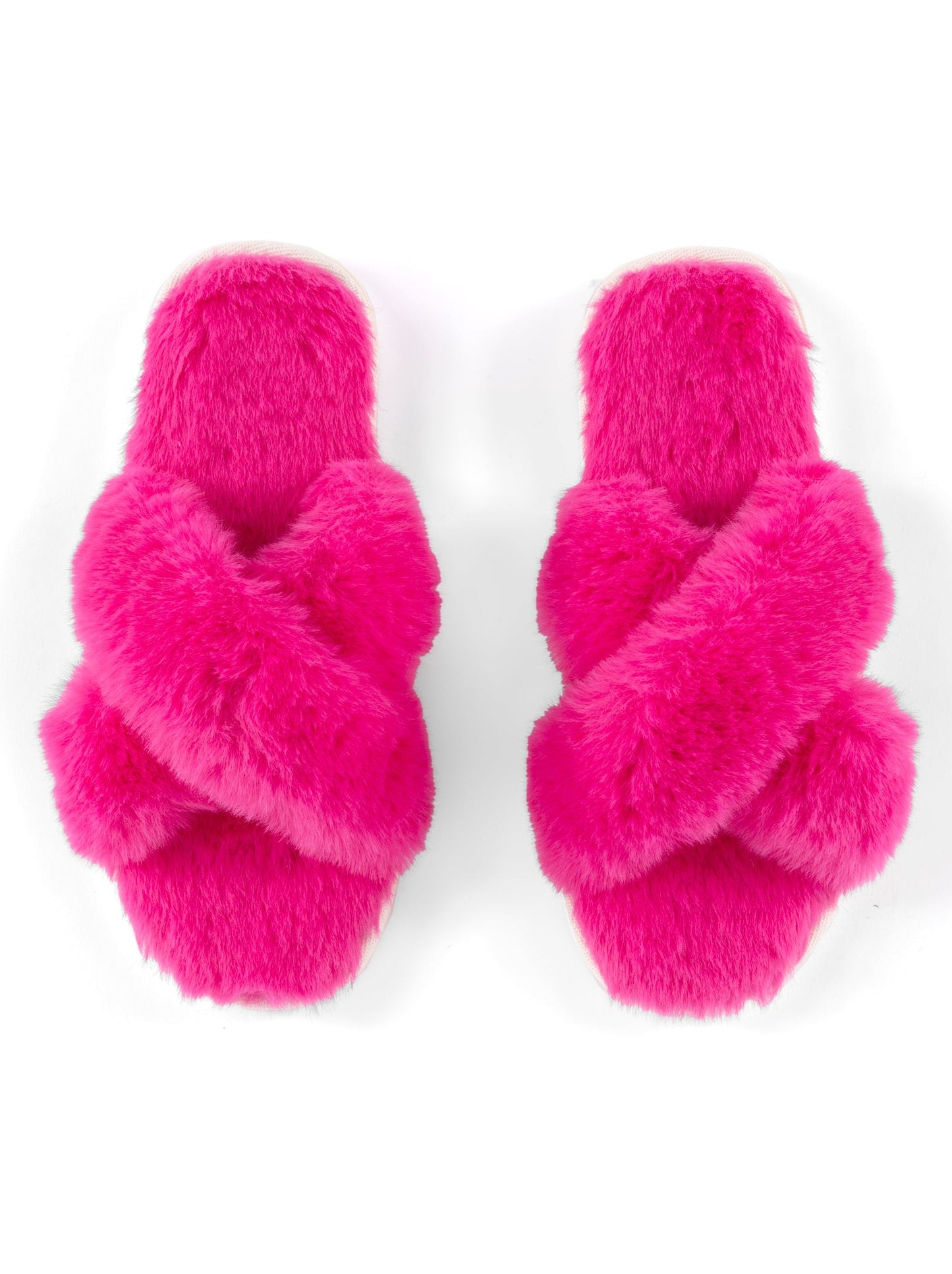 Shiraleah Christina Slippers, Magenta by Shiraleah