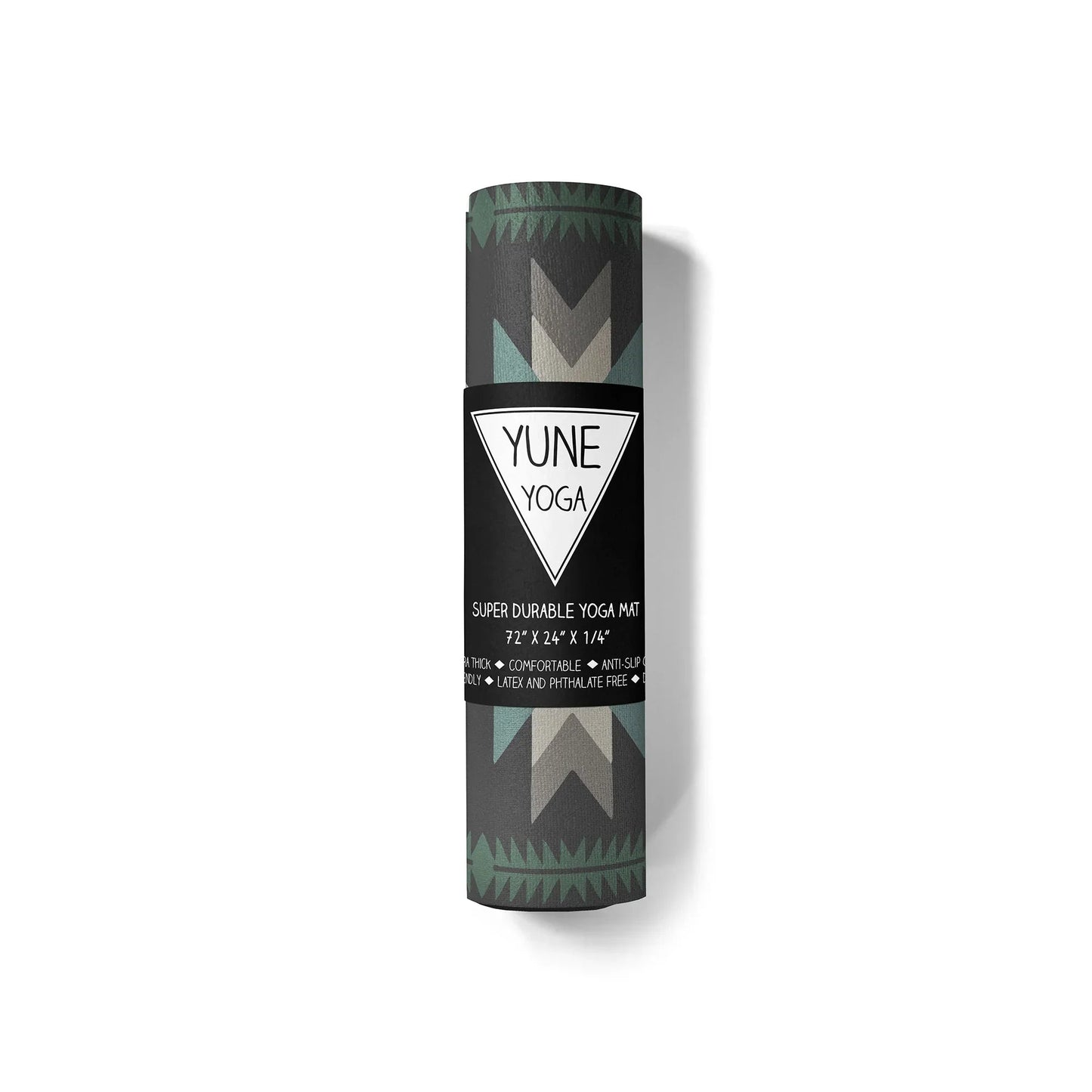 Teton Valley Eco Yoga Mat – 6mm Non-Slip, Cushioned, Latex-Free | Yune Yoga