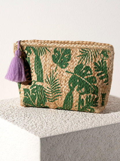 Shiraleah Allegra Zip Pouch, Green by Shiraleah