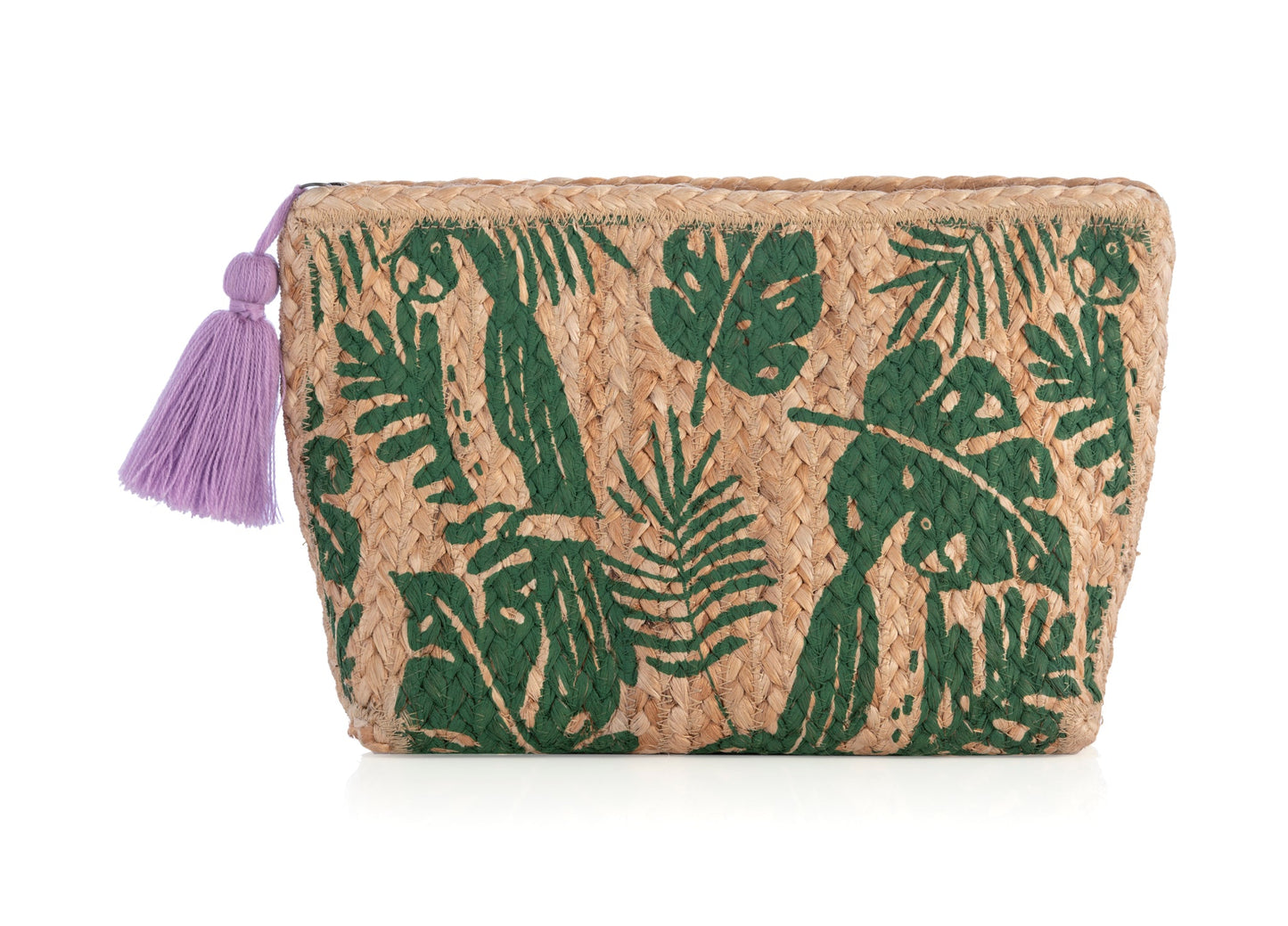 Shiraleah Allegra Zip Pouch, Green by Shiraleah
