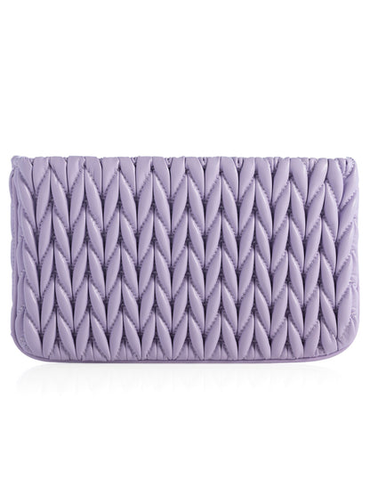 Shiraleah Jody Zip Pouch, Lilac by Shiraleah