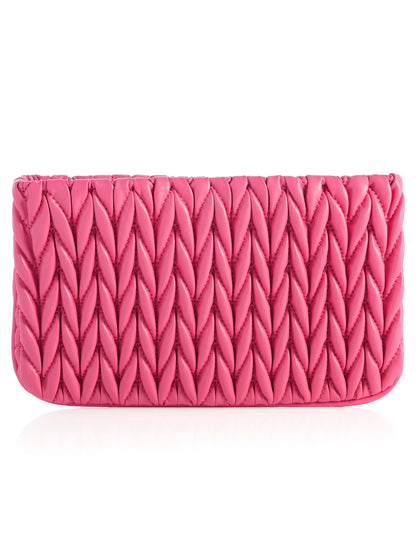Shiraleah Jody Zip Pouch, Pink by Shiraleah