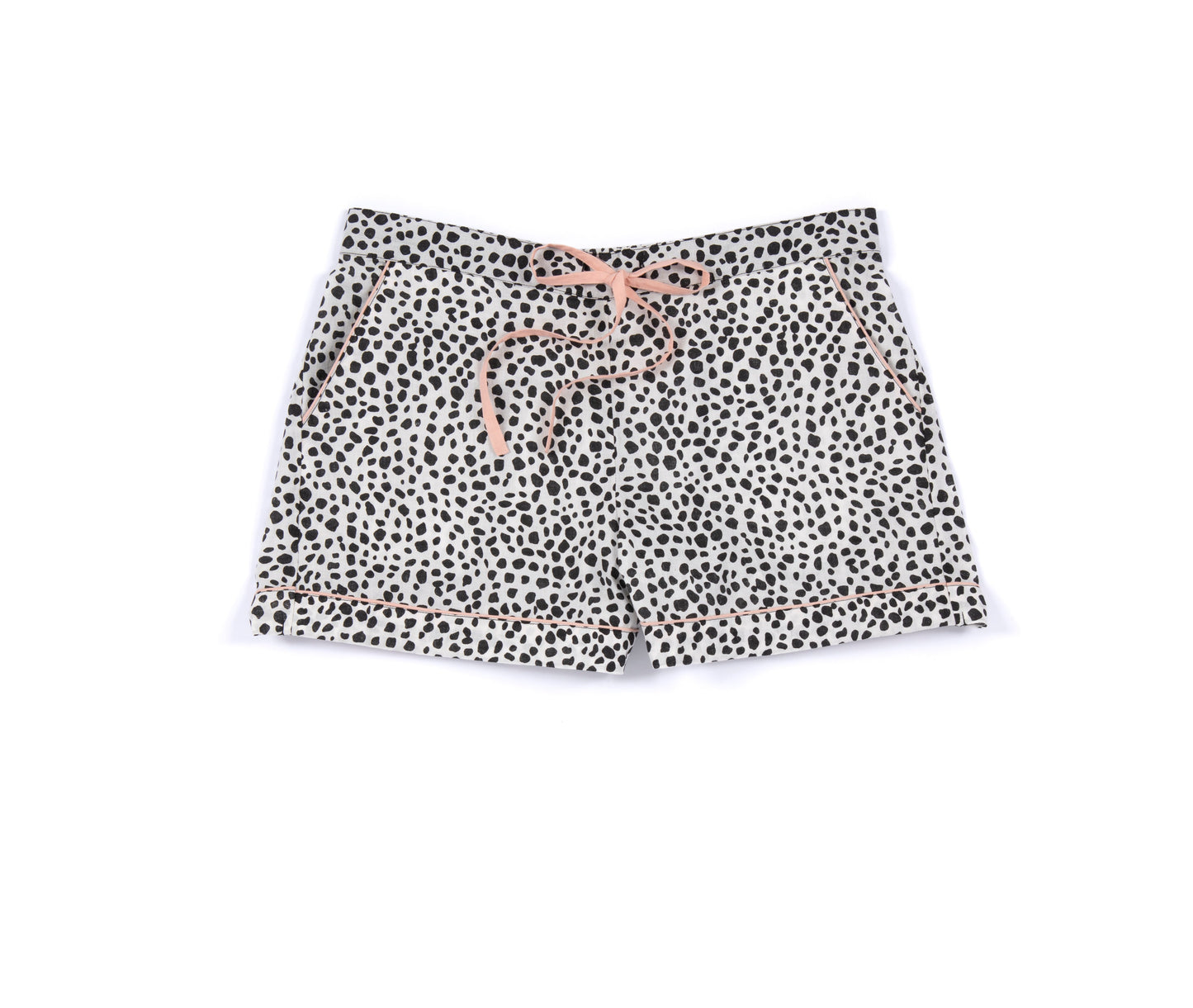 Shiraleah Lauren Spot Print Pj Set, Black - FINAL SALE ONLY by Shiraleah