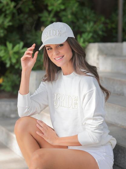 Shiraleah "Bride" Sweatshirt, Ivory by Shiraleah