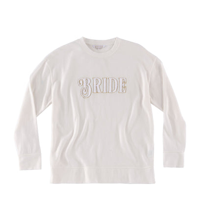 Shiraleah "Bride" Sweatshirt, Ivory by Shiraleah