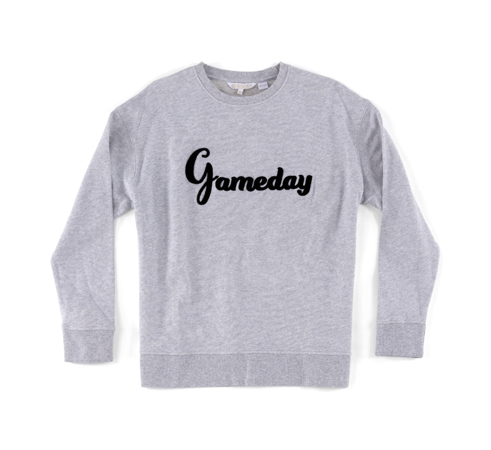 Shiraleah "Gameday" Sweatshirt, Grey by Shiraleah