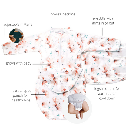 Long Sleeve Starter Swaddle by embé®