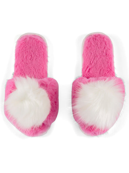 Shiraleah Amor Slippers, Magenta by Shiraleah