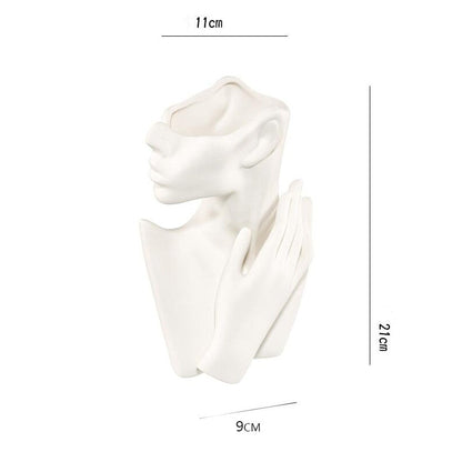 Art Sculpture Ceramic Vases by Blak Hom