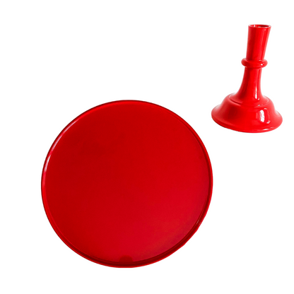 Red Pedestal Cake Stand by Sprinkles & Confetti | Party Boxes & Party Supplies
