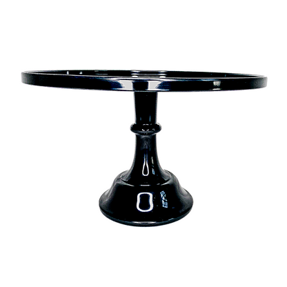 Black Pedestal Melamine Cake Stand by Sprinkles & Confetti | Party Boxes & Party Supplies