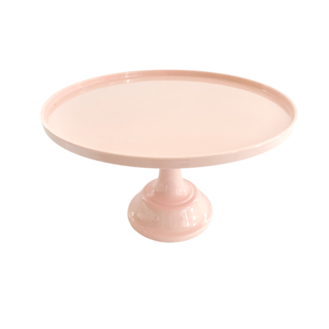 Light Pink Pedestal Cake Stand by Sprinkles & Confetti | Party Boxes & Party Supplies