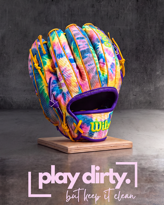 **SUPER RARE - Peace and Love IG Exclusive (Wilson 11.75'' - A2000 1975 Series Glove)