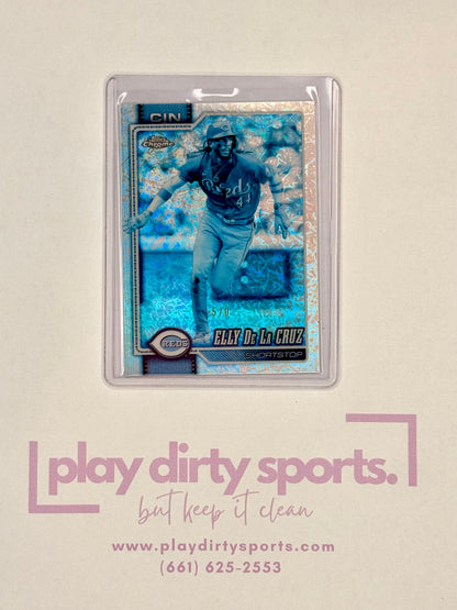 Elly De La Cruz -5/0 (2026 Topps Chrome Frozen Fractor)
