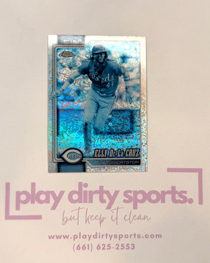 Elly De La Cruz -5/0 (2026 Topps Chrome Frozen Fractor)