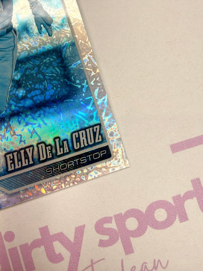 Elly De La Cruz -5/0 (2026 Topps Chrome Frozen Fractor)