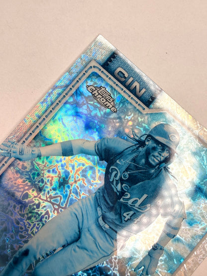 Elly De La Cruz -5/0 (2026 Topps Chrome Frozen Fractor)