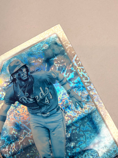 Elly De La Cruz -5/0 (2026 Topps Chrome Frozen Fractor)