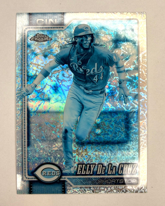 Elly De La Cruz -5/0 (2026 Topps Chrome Frozen Fractor)