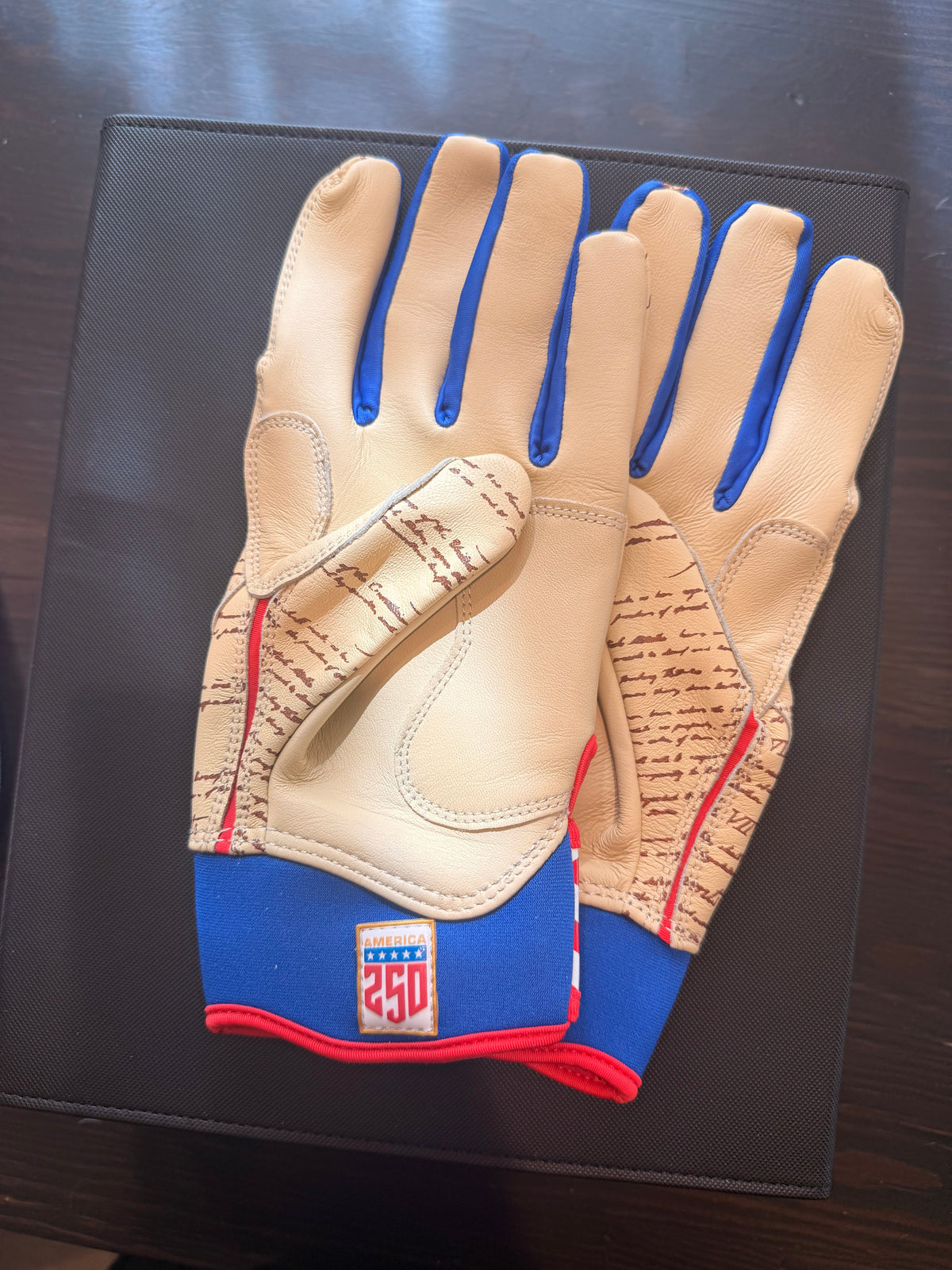 *SUPER RARE Bruce Bolt USA250 (“Screeching Eagle” Batting Gloves)