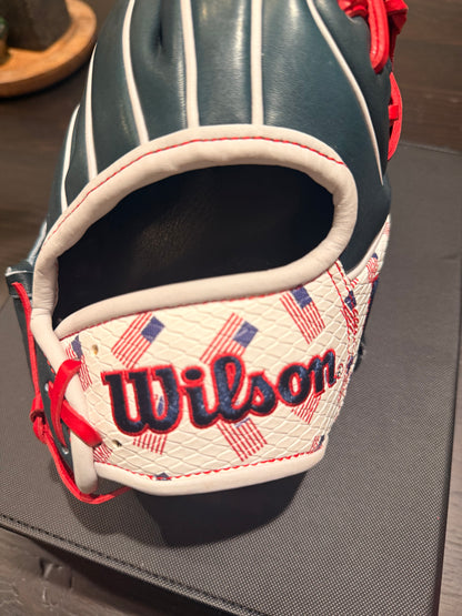 *July 2023 Wilson A2000 1786SS USA Flag Confetti* (11.5” GOTM RHT) - NWT