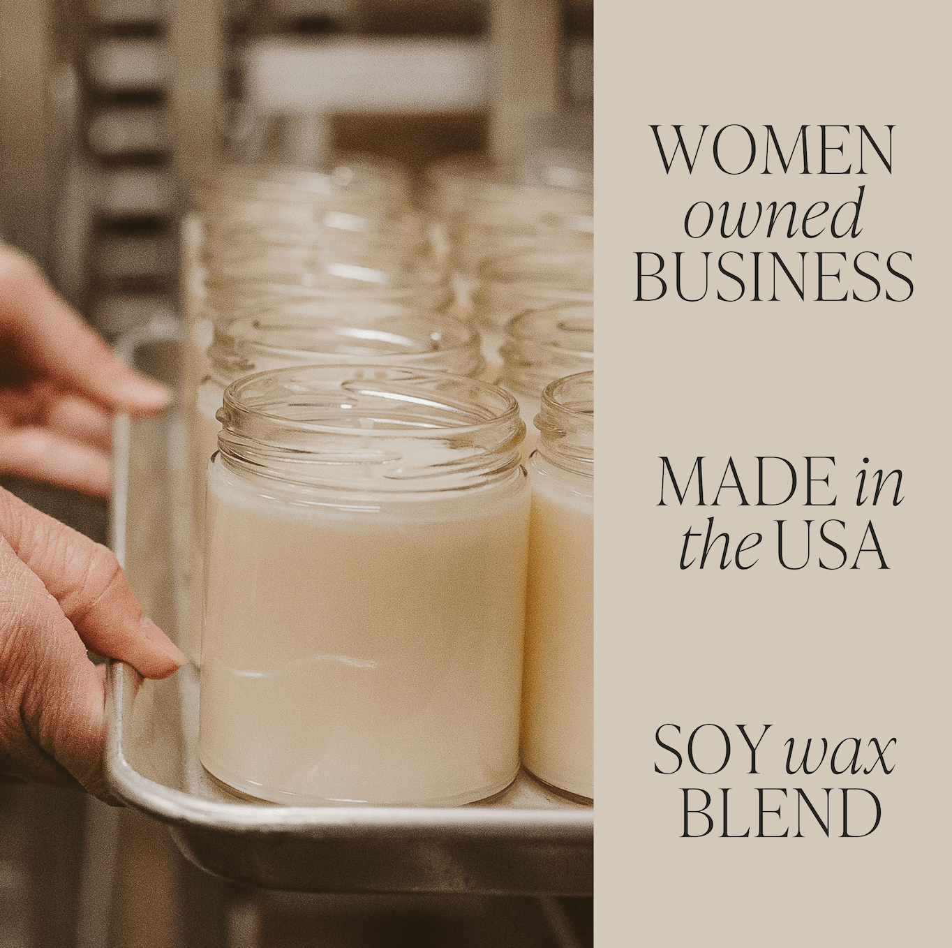 Relax, Girl Soy Candle - Clear Jar - 9 oz by Sweet Water Decor