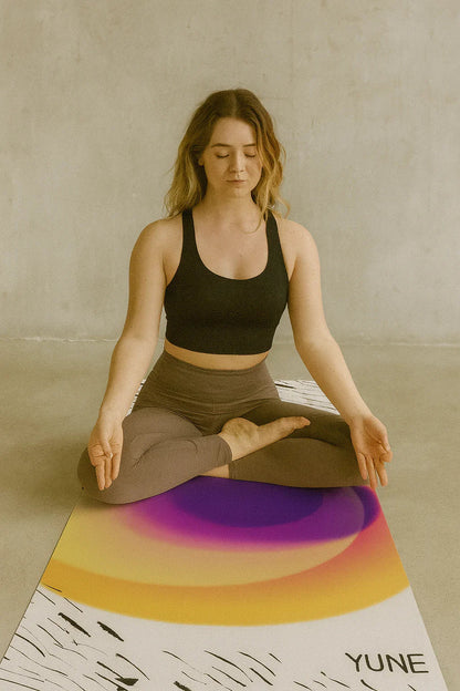 Yoga Mat | 6mm Thick | Multicolored | Non-Slip | Eco Friendly | Yune Yoga | Rylos