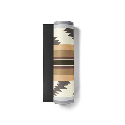 Bear Creek Sand Yoga Mat – 6 mm Extra Thick, Double-Sided Non-Slip, Eco-Friendly PER with Neutral Sand Tone Design | Yune Yoga