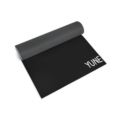 Yoga Mat | 6mm Thick | Black | Non-Slip | Eco Friendly | Yune Yoga | Black2