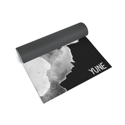 Black1 Yoga Mat – Non-Slip, Cushioned, Minimalist All-Black Design for Studio, Home & Outdoor Practice