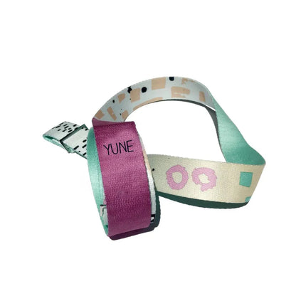 Hemlock Yoga Strap – Multicolor Stretching Strap w/ Metal Buckles | Yune Yoga
