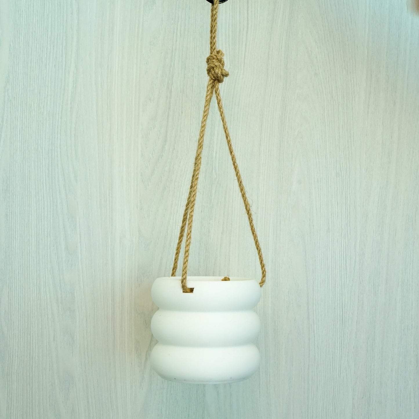 Hanging Bubble Pot, 3D Printed Planter, Hanging Wall Planter with Drainage, Minimal Decor, 4 5 6 7 8 Inch Plant Pots in Matte Terracotta by Rosebud HomeGoods