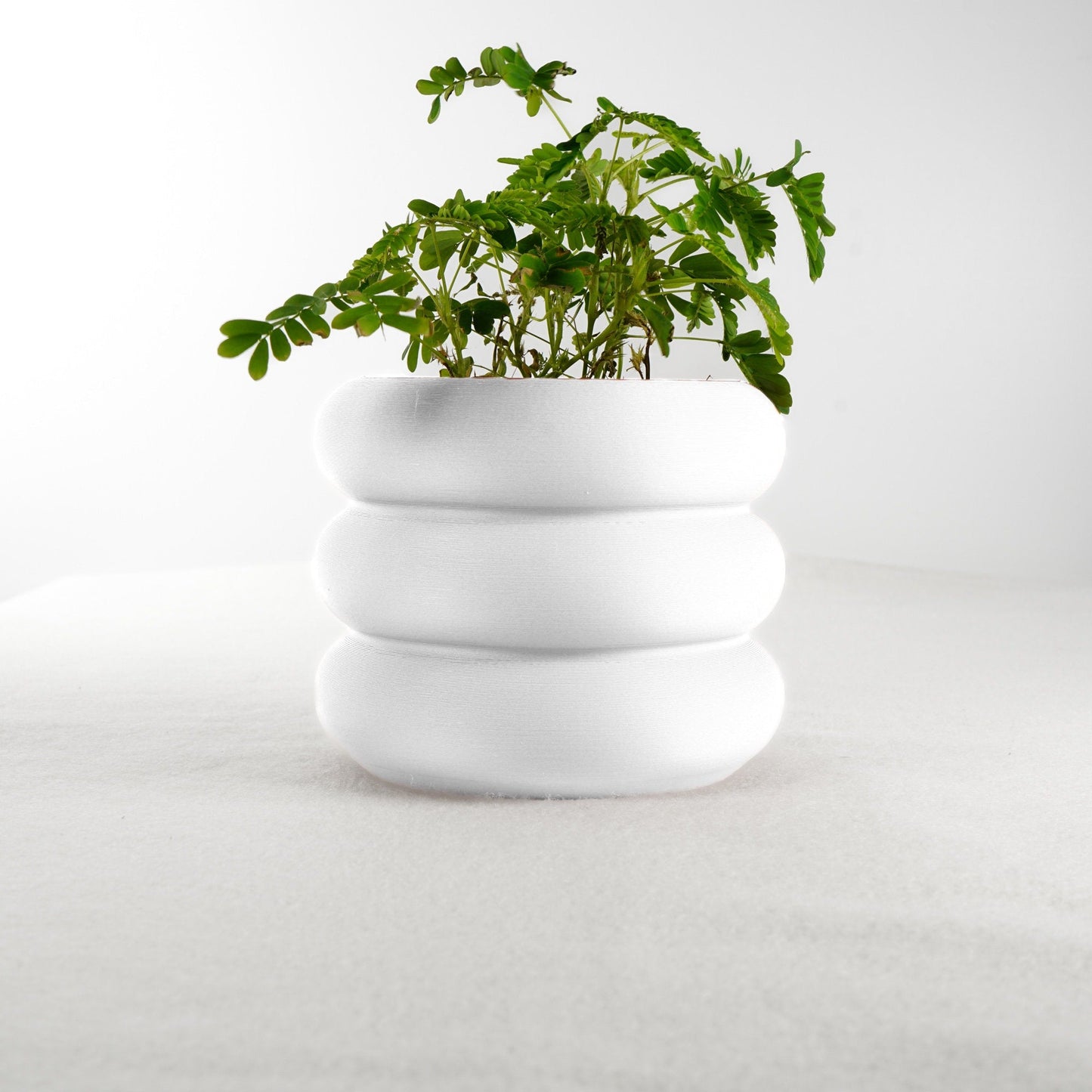 Hanging Bubble Pot, 3D Printed Planter, Hanging Wall Planter with Drainage, Minimal Decor, 4 5 6 7 8 Inch Plant Pots in Matte Terracotta by Rosebud HomeGoods