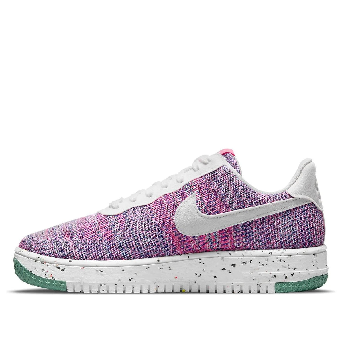 Nike Air Force 1 Low Crater Flyknit - Fuchsia Glow (Women's Size US 7)