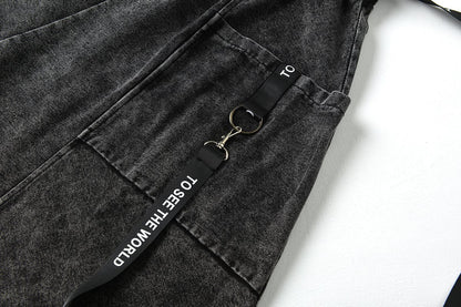 Keina Denim Wide Leg Pants by Marigold Shadows