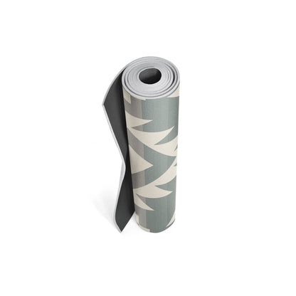 Obsidian Ridge Yoga Mat – 6 mm Extra Thick, Double-Sided Non-Slip, Eco-Friendly PER with UV-Printed Design | Yune Yoga
