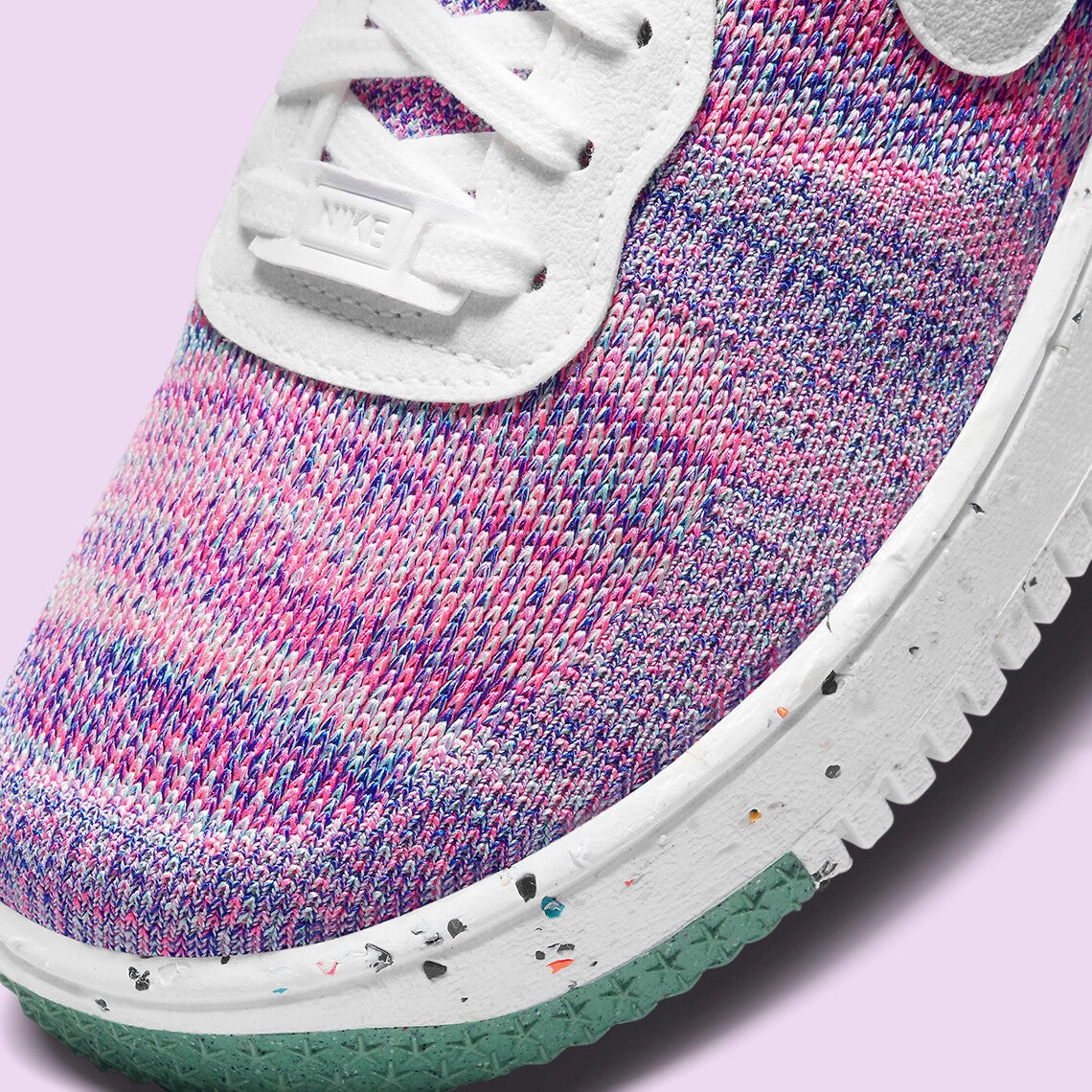 Nike Air Force 1 Low Crater Flyknit - Fuchsia Glow (Women's Size US 7)