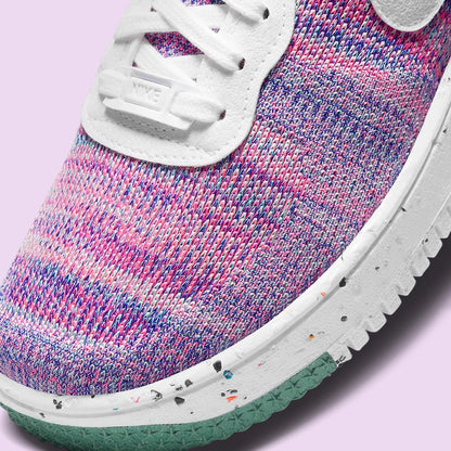 Nike Air Force 1 Low Crater Flyknit - Fuchsia Glow (Women's Size US 7)