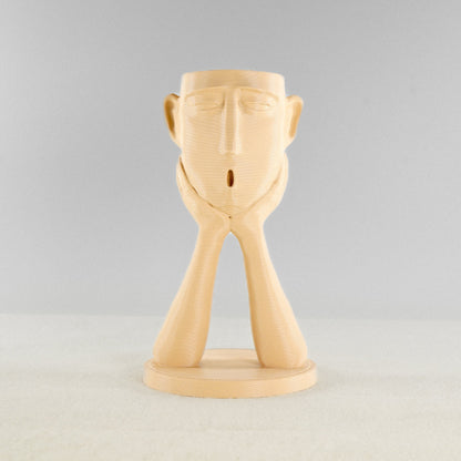 Stonehenge “Oops” Air Head Planter by Rosebud HomeGoods