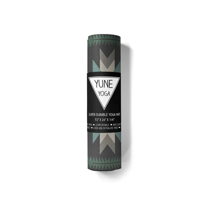 Teton Valley Eco Yoga Mat – 6mm Non-Slip, Cushioned, Latex-Free | Yune Yoga