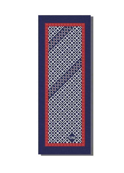 Yoga Mat | 6mm Thick | Blue | Non-Slip | Eco Friendly | Yune Yoga | Reiko