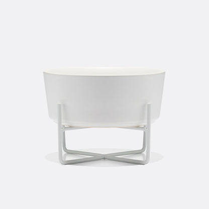 Simple Solid Bowl + Dog Bowl Stand by Waggo