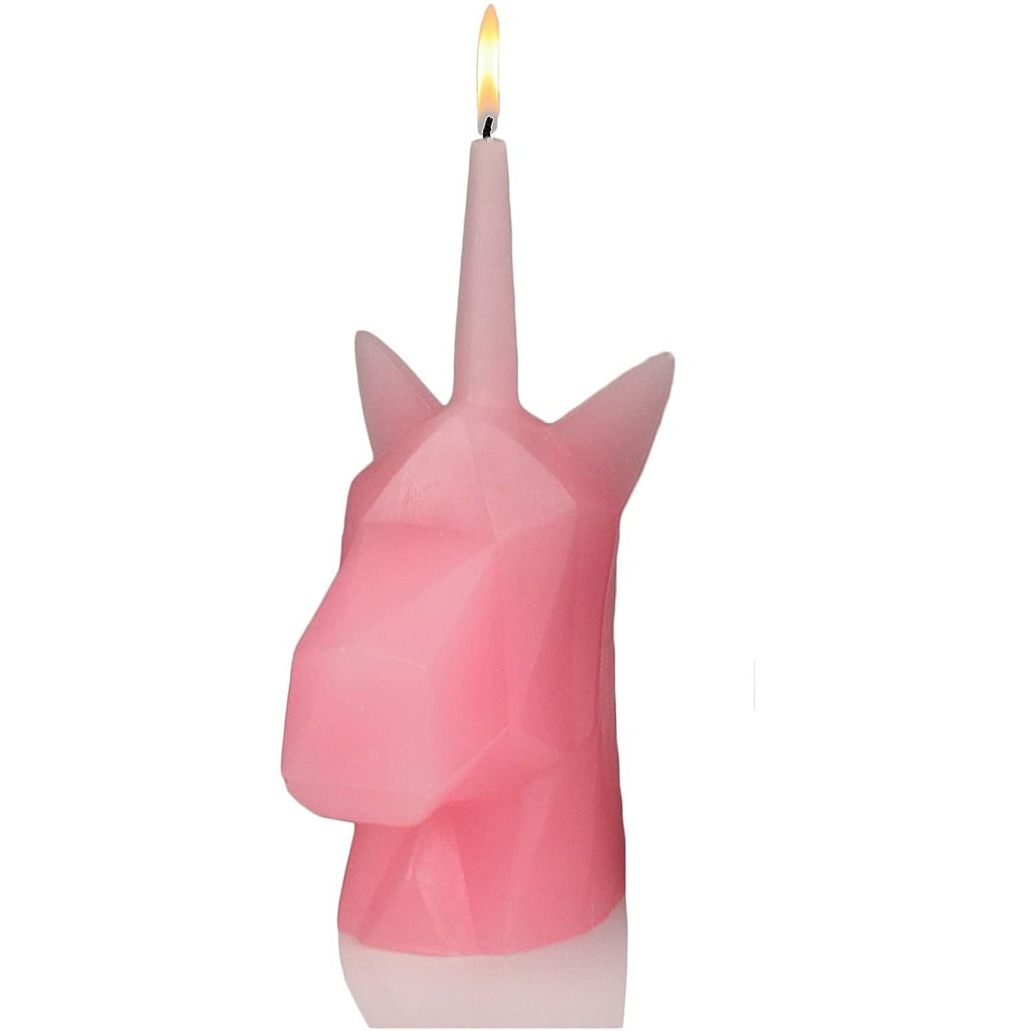 GUTE Pink Unicorn Head Candle 8" H, for Kids, Unicorn Lovers, Unique Unicorn Candle, Unicorn Gifts, Animal Candle, Burns up to 6.5 Hours! by Gute Decor