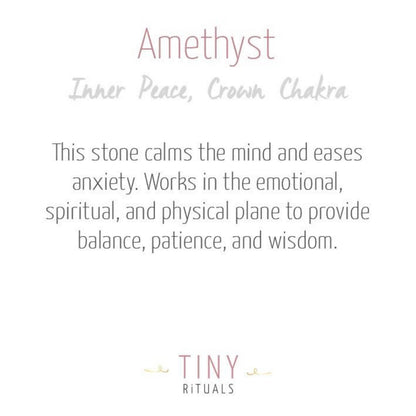 Amethyst Cube by Tiny Rituals