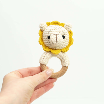 Animal Wooden Rattle Teether by embé®