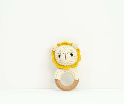 Animal Wooden Rattle Teether by embé®