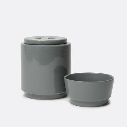 Gloss Ceramic Dog Treat Jar by Waggo
